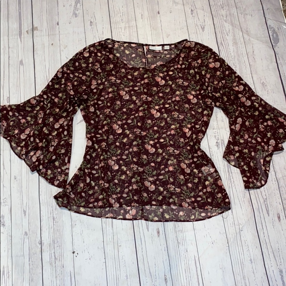Beautiful boho sheer blouse.
